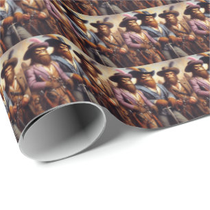 Bigfoot 3 Musketiers Cadeaupapier