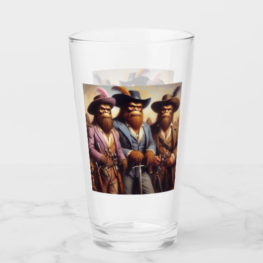 Bigfoot 3 Musketiers Glas (Voorkant)