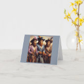 Bigfoot 3 Musketiers Kaart (Gele Bloem)