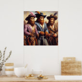Bigfoot 3 Musketiers Poster (Keuken)