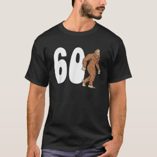 Bigfoot 60e Zestigste Verjaardag Sasquatch 60 Jaar T-shirt