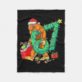 Bigfoot 67 Meme Christmas Tree 67 Baseball Lifesty Fleece Deken (Voorkant)