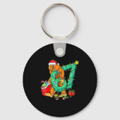Bigfoot 67 Meme Christmas Tree 67 Baseball Lifesty Sleutelhanger (Voorkant)