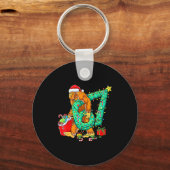 Bigfoot 67 Meme Christmas Tree 67 Baseball Lifesty Sleutelhanger (Voorkant)