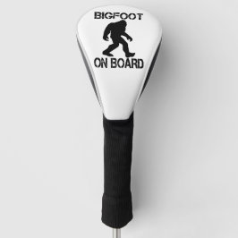 Bigfoot aan boord Funny Bigfoot Golfheadcover