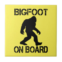 Bigfoot aan boord Grappige Bigfoot