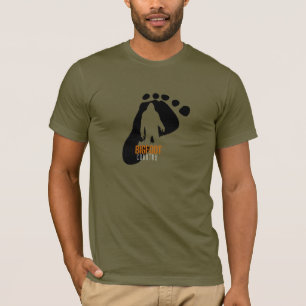 Bigfoot Afdrukken met Bigfoot T-shirt