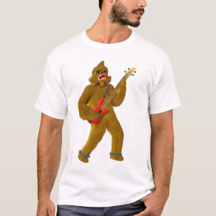 Bigfoot afspelen t-shirt