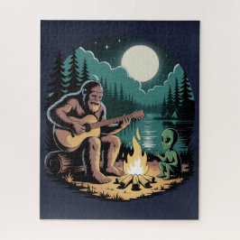 Bigfoot Alien UFO Cryptid Legpuzzel