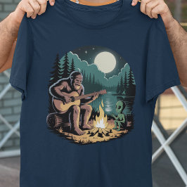 Bigfoot Alien UFO Cryptid Paranormale Ontmoeting T-shirt