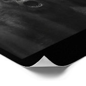 Bigfoot Alien Ufo Selfie Funny Sasquatch Meme Men  Poster (Hoek)