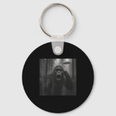 Bigfoot Alien Ufo Selfie Funny Sasquatch Meme Men Sleutelhanger (Voorkant)