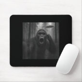 Bigfoot Alien Ufo Selfie Grappige Sasquatch Meme M Muismat (Met muis)