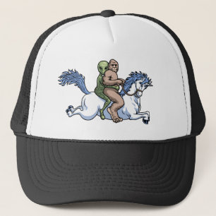 Bigfoot, Alien, Unicorn Trucker Pet