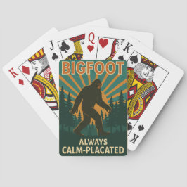 Bigfoot – Altijd Kalm-Gelaten Speelkaarten