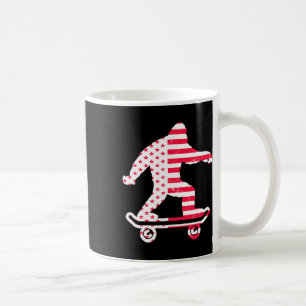 Bigfoot America Vlag Skateboarders Skateboarden  Koffiemok