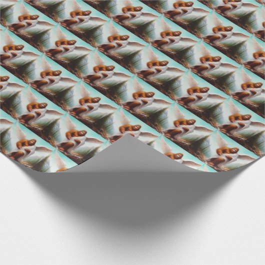 Bigfoot Angel Cadeaupapier (Hoek)