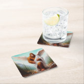 Bigfoot Angel Kartonnen Onderzetters (Insitu)