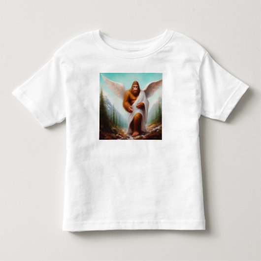 Bigfoot Angel Kinder Shirts (Voorkant)