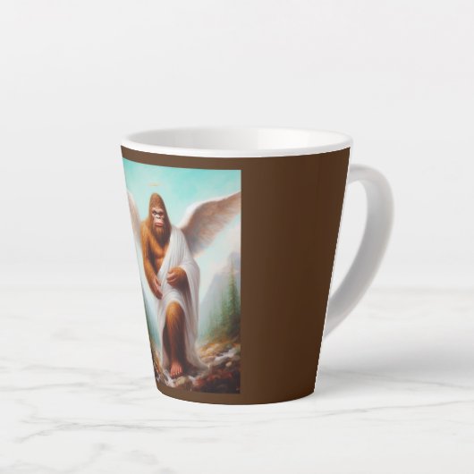 Bigfoot Angel Latte Mok (Rechterhoek)