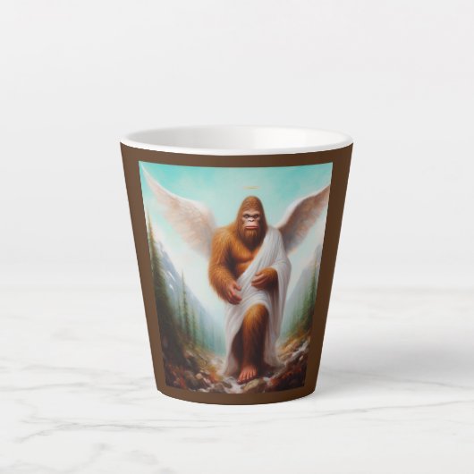Bigfoot Angel Latte Mok (Voorkant)