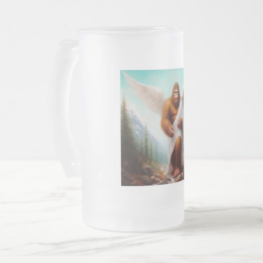 Bigfoot Angel Matglas Bierpul (Voorkant links)
