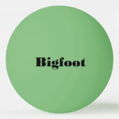 Bigfoot Angel Pingpongbal (Achterkant)