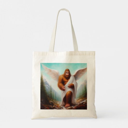 Bigfoot Angel Tote Bag (Achterkant)