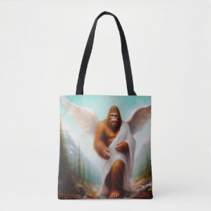 Bigfoot Angel Tote Bag