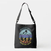Bigfoot Area retro stijl Crossbody Bags Crossbody Tas (Achterkant)