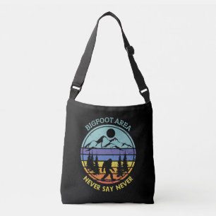 Bigfoot Area retro stijl Crossbody Bags Crossbody Tas