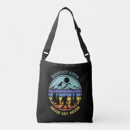 Bigfoot Area retro stijl Crossbody Bags Tas
