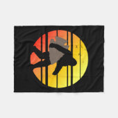 Bigfoot Arrowhead Hunting Indian Arrowhead Fleece Deken (Voorkant (Horizontaal))