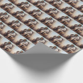 Bigfoot Astronaut Cadeaupapier (Hoek)