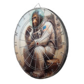 Bigfoot Astronaut Dartbord (Voorkant Rechts)