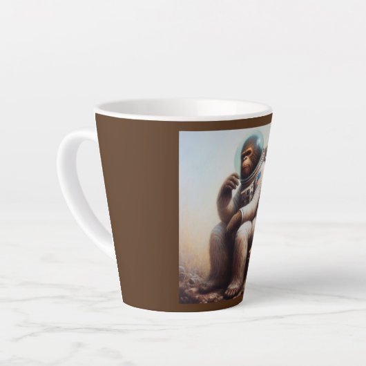 Bigfoot Astronaut Latte Mok (Linkerhoek)