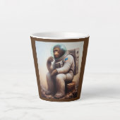 Bigfoot Astronaut Latte Mok (Voorkant)