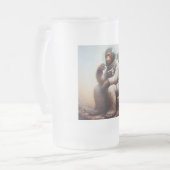 Bigfoot Astronaut Matglas Bierpul (Voorkant links)