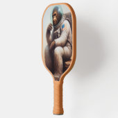 Bigfoot Astronaut Pickleball Paddle (Links)