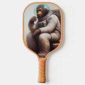 Bigfoot Astronaut Pickleball Paddle (Achterkant)
