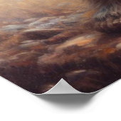 Bigfoot Astronaut Poster (Hoek)