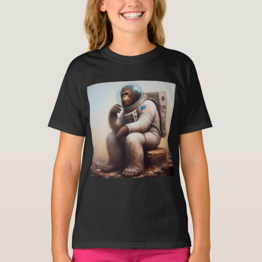 Bigfoot Astronaut T-shirt (Voorkant)