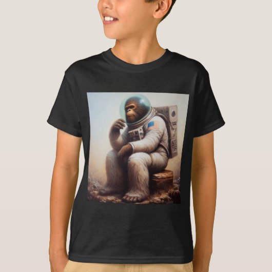 Bigfoot Astronaut T-shirt (Voorkant)