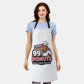 Bigfoot Baker I Got 99 Doughnuts Schort (Gedragen)