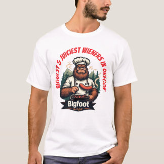 Bigfoot Bar & Grill Grootste Wieners in Oregon T-shirt