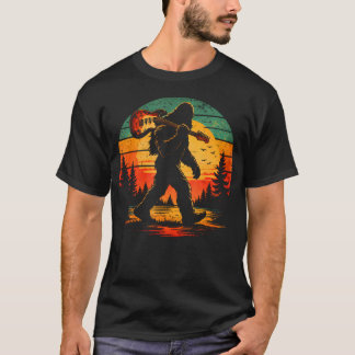 Bigfoot Basgitaar Basgitarist Muziek T-shirt