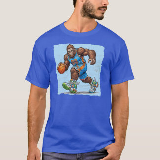 Bigfoot basketbal. t-shirt