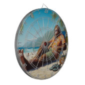 Bigfoot Beach Dartbord (Voorkant Links)