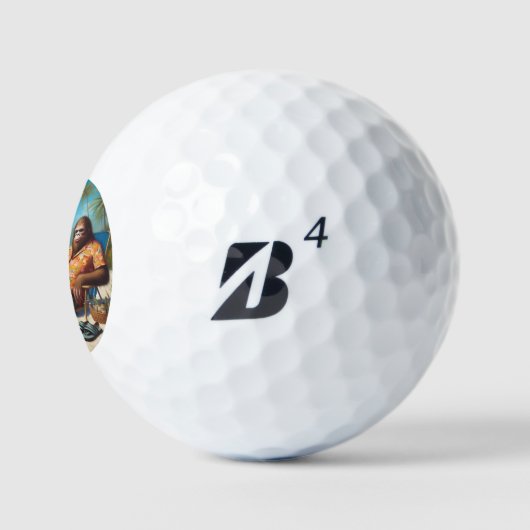 Bigfoot Beach Golfballen (Logo)