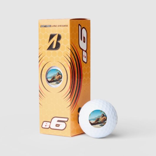 Bigfoot Beach Golfballen (Verpakking)